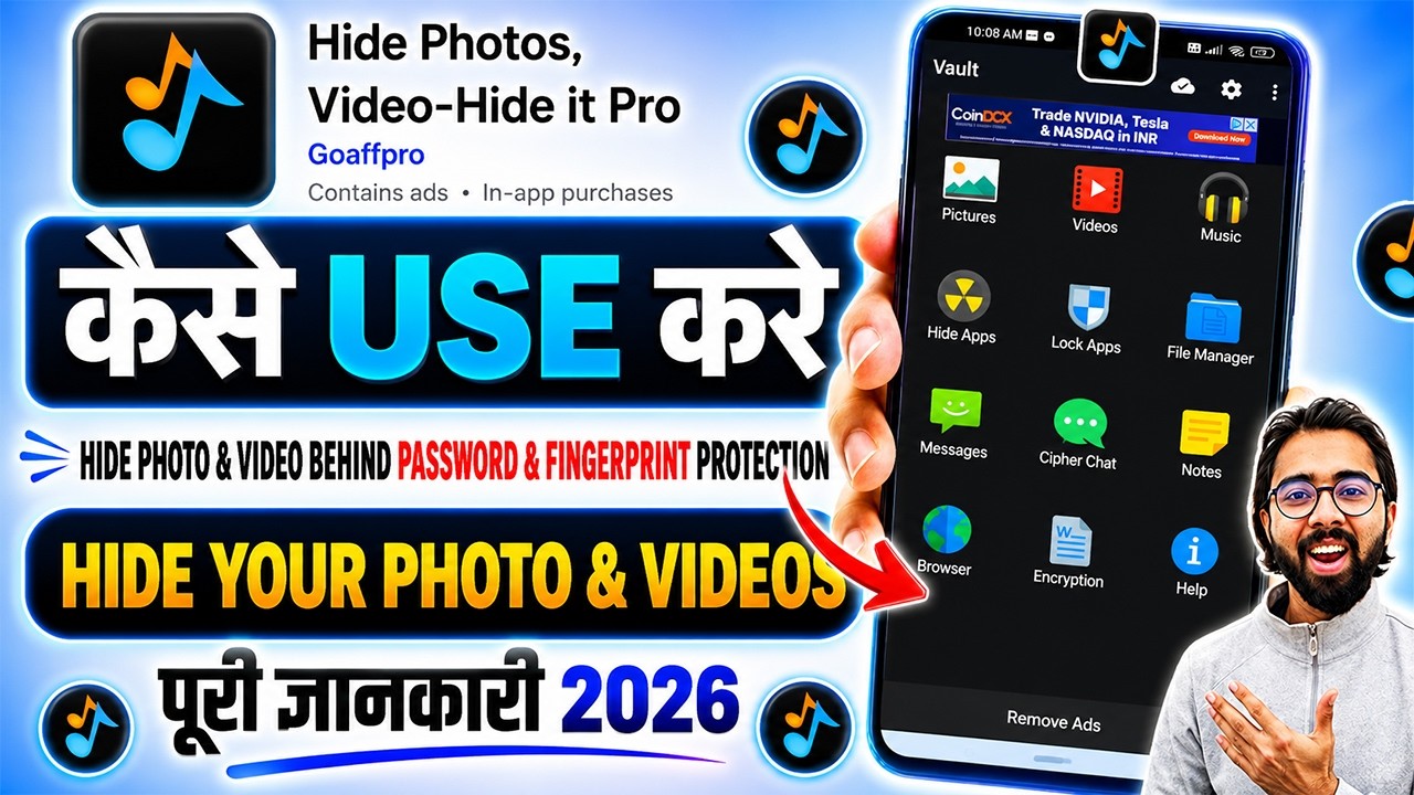 How to Hide Photos & Videos Using Hide It Pro App | What is Hide It Pro App | Full Information