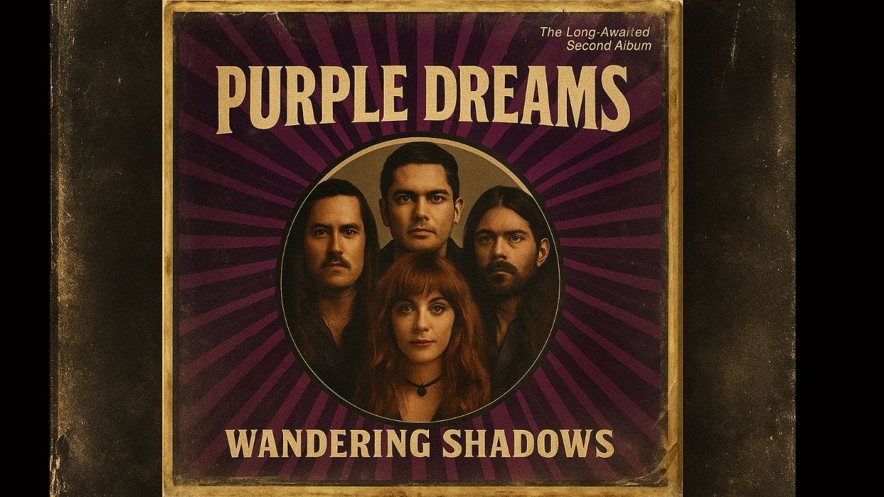 PURPLE DREAMS - WANDERING SHADOWS (FULL ALBUM) | 70s Progressive/Psychedelic Rock