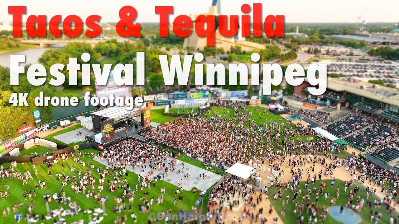 Tacos and Tequila Winnipeg - 4K drone footage