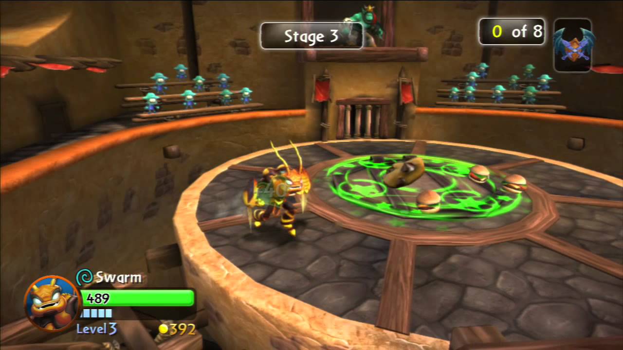 skylanders giants gameplay swarm