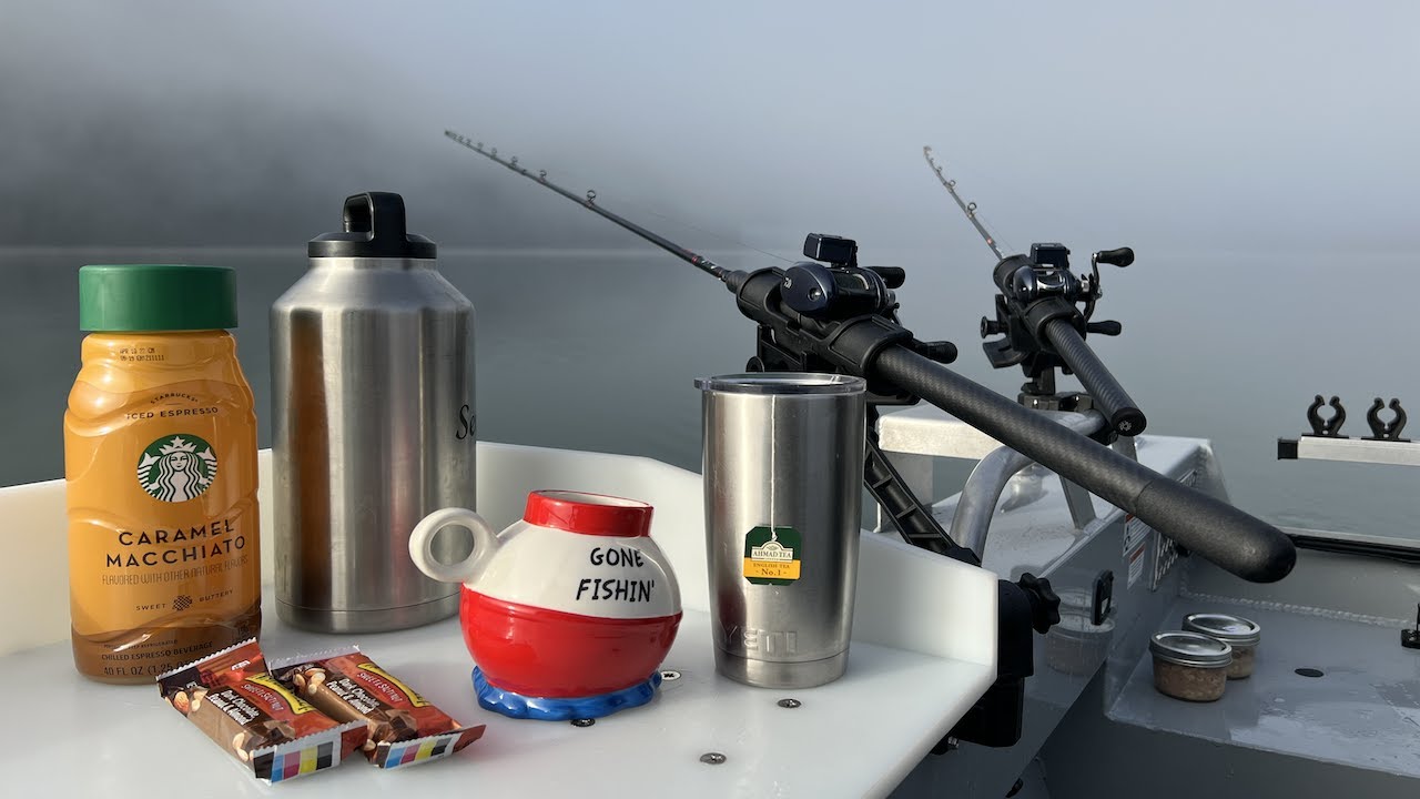 Thick Fog Winter Kokanee Fishing