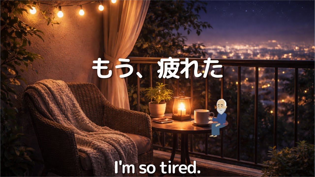 もう、疲れた人へ｜頑張らなくていい夜に聞く癒しの言葉