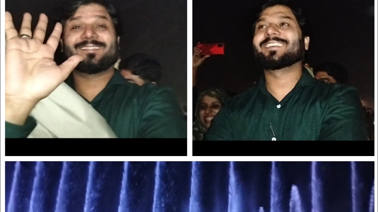 # bahria Town dancing fairy lite #huzbeer ne bht enjoy keya #mashallah 