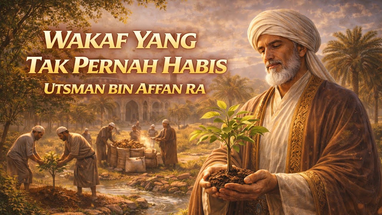 Wakaf Abadi Utsman bin Affan RA: Amal yang Pahalanya Terus Mengalir