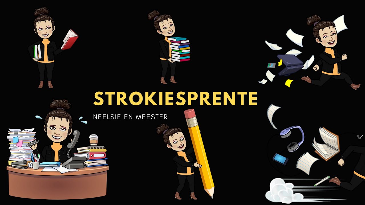STROKIESPRENTE || VRAESTEL 1: TAAL: VRAAG 4