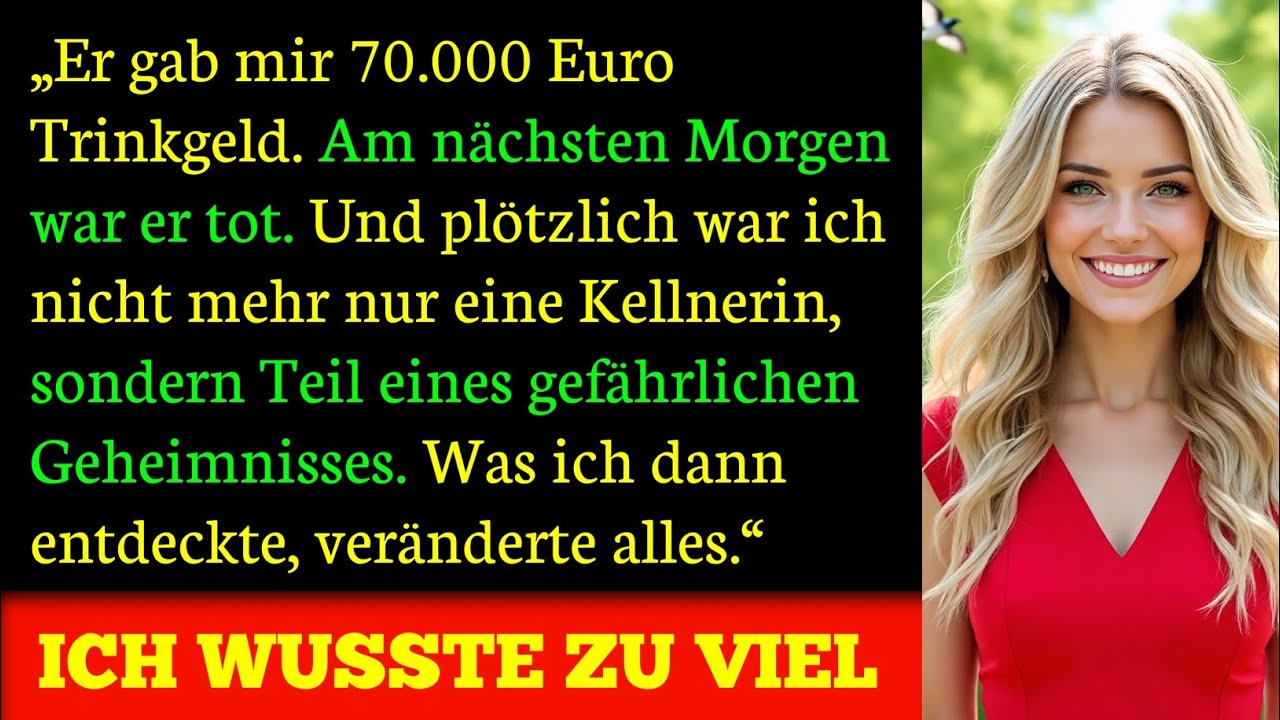 70.000 Euro Trinkgeld – Wie eine Kellnerin ein Milliardärs-Geheimnis aufdeckte