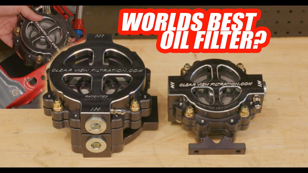 Is This The World's Best Performance Oil Filter?  Clear View Filter Explained - Motive Tech