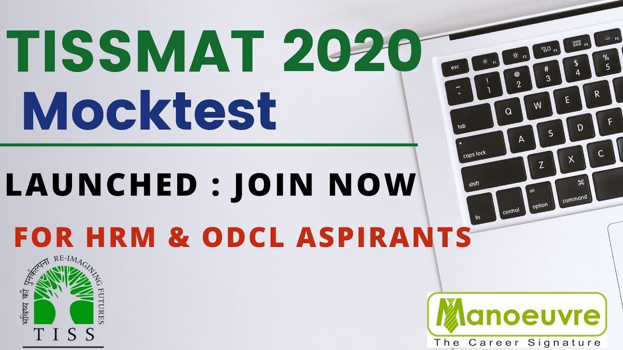 TISSMAT 2020 : MOCK TEST LAUNCHED - HRM AND ODCL ASPIRANTS