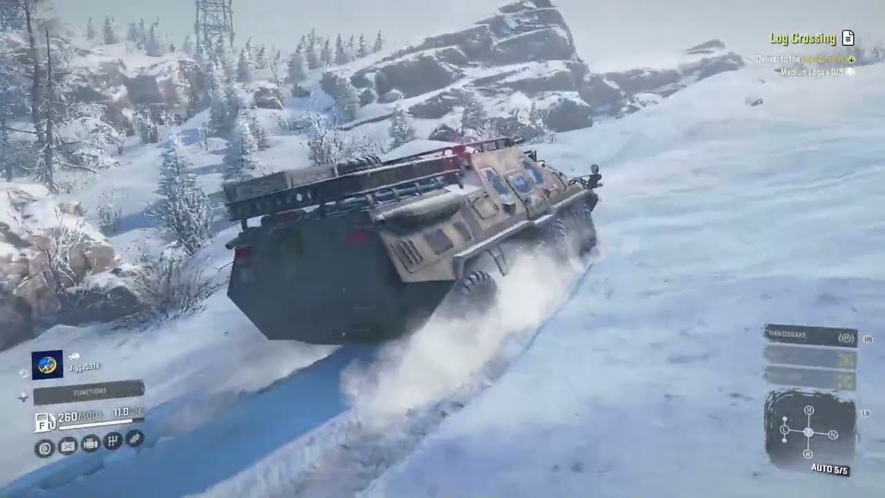URSKA RIVER SECOND WAREHOUSE IN AMUR SNOWRUNNER SEASON 4