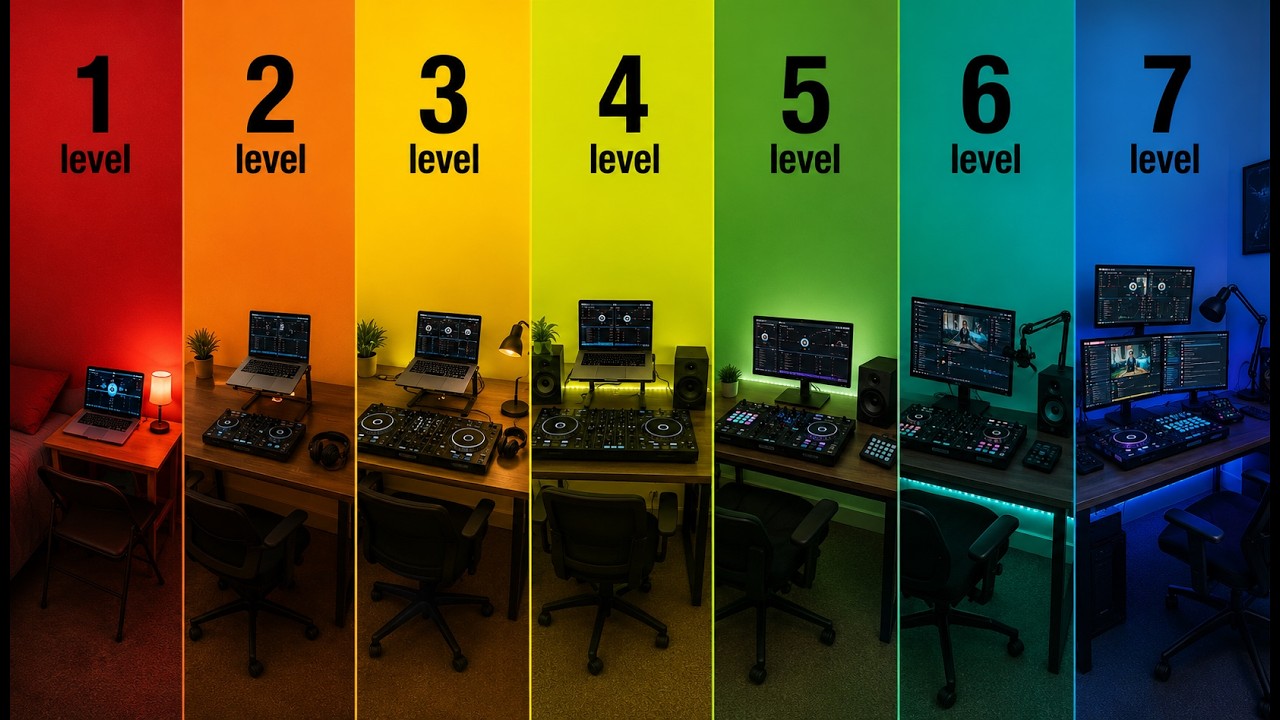 7 Levels of DJ Setups | From Beginner to Pro