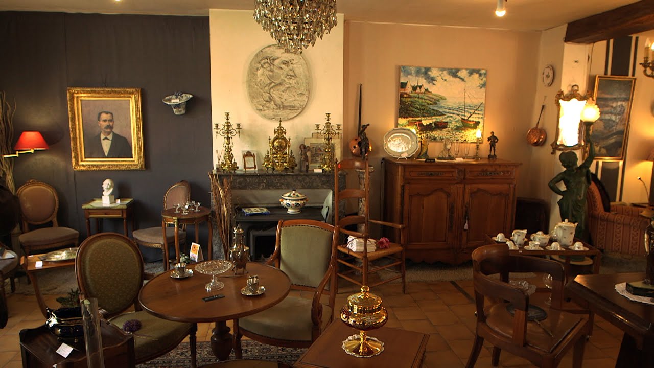 reportage : les Antiquaires de La Chartre-sur-le-Loir