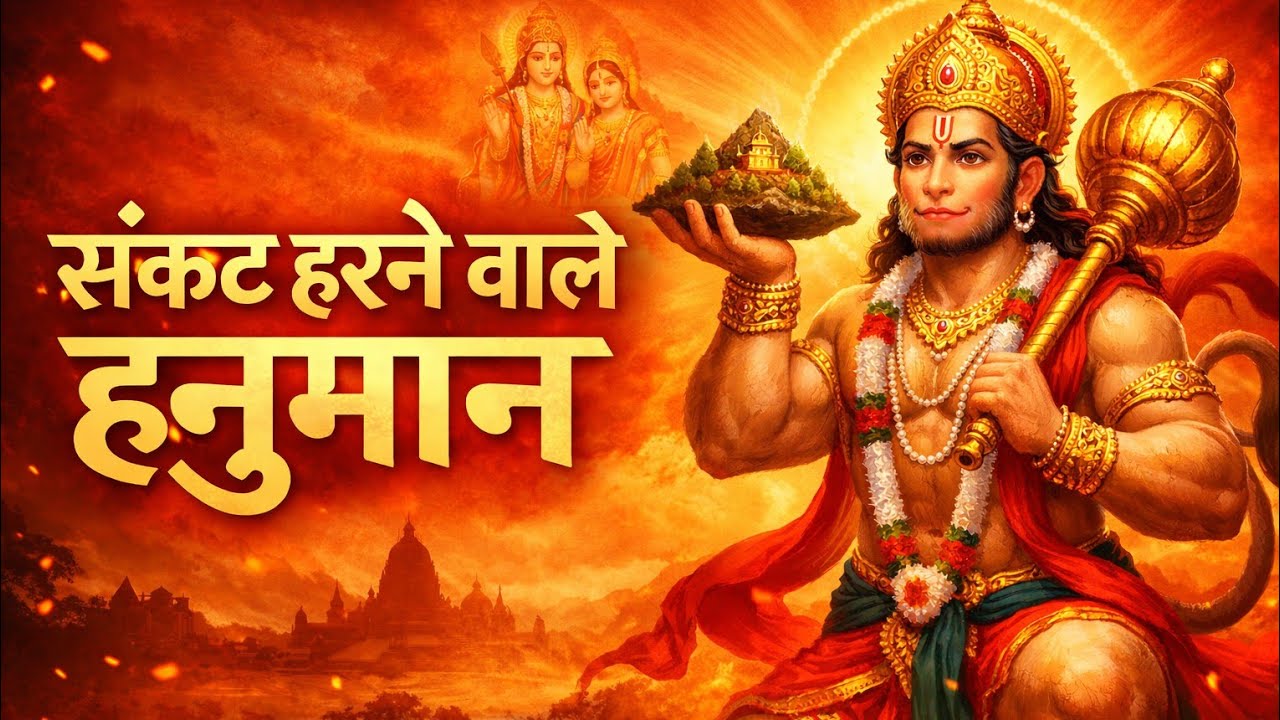 🚩 संकट हरने वाले हनुमान | Bajrangbali Powerful Bhajan | Hanuman Ji Status | Jai Shri Ram