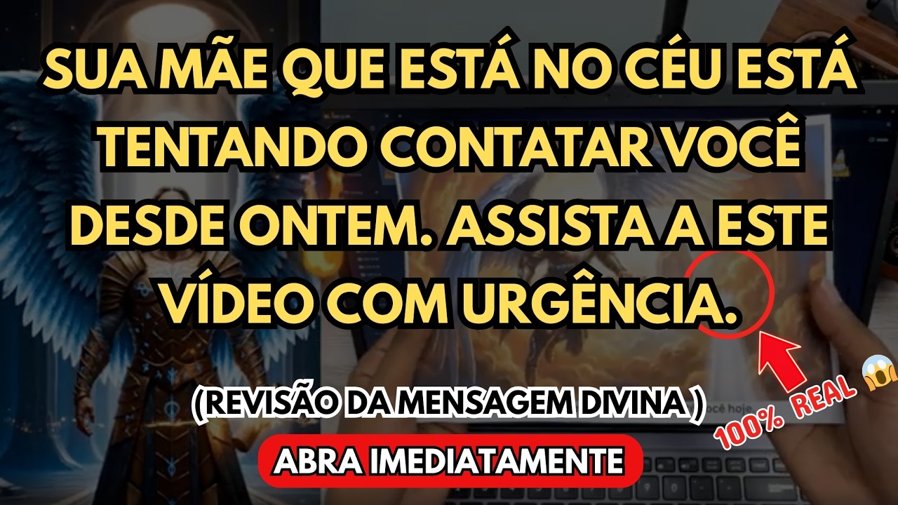 👵 SUA MÃE NO CÉU TEM TENTADO FALAR COM VOCÊ DESDE ONTEM… O ARCANJO MIGUEL DIZ: NÃO PULE....