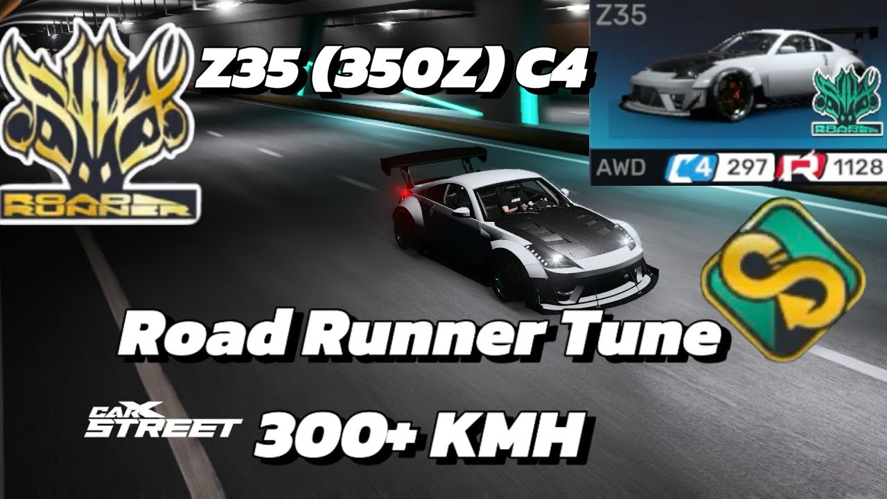 CarX Street | Z35 (350Z) Class 4 (C4) Road Runner Club Tune | iOS & Android