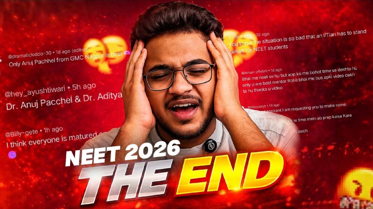 ⚠️ NEET 2026 THE END ‼️ | The Final Truth Every NEET Aspirant Must Know
