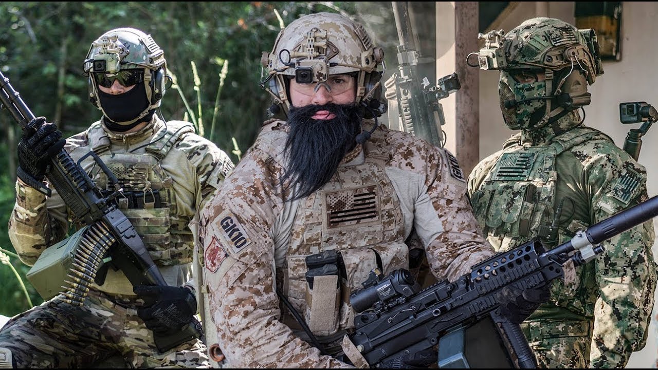 МОЙ СТРАЙКСБОЛЬНЫЙ НАБОР! (AOR2, AOR1, MultiGlam) (PolarStar MK46, Mp7, 416) - Airsoft ALFONSE