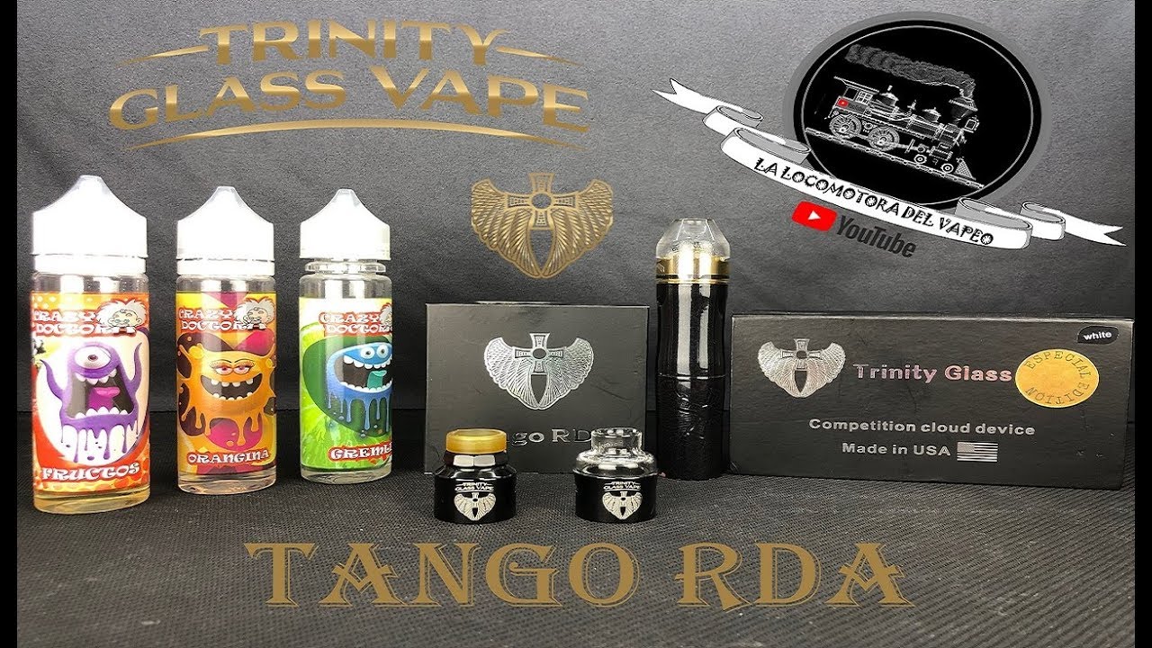 TANGO RDA DE TRINITY GLASS VAPE (REVISION)