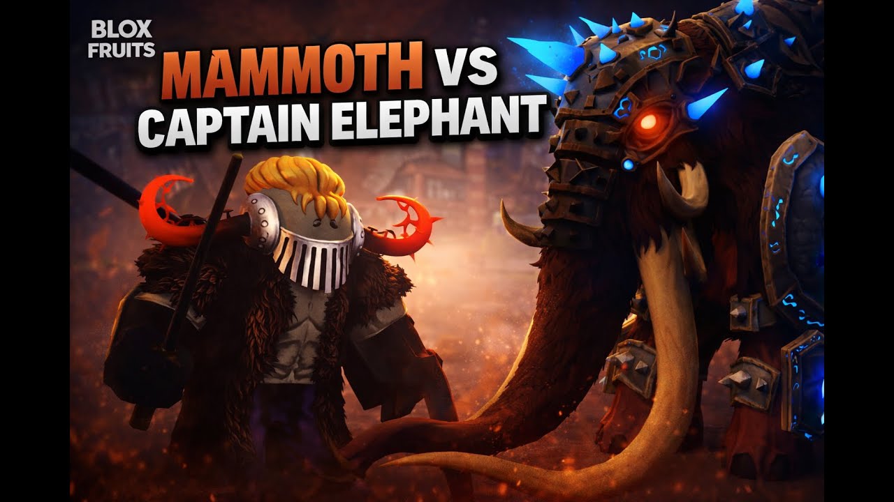Mammoth vs Captain Elephant