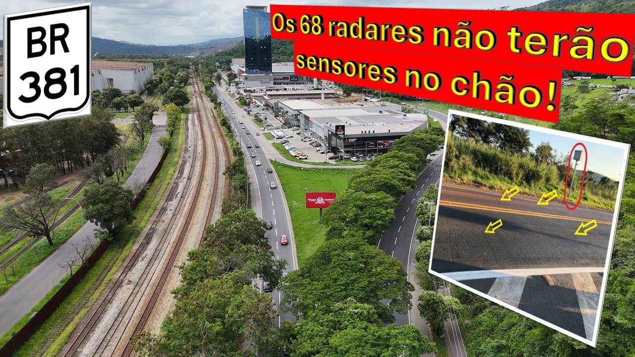 Os PONTOS de INSTALAÇÃO DEFINIDOS entre GV e BH, há DISCORDÂNCIA de LOCALIZAÇÃO pelo KM!
