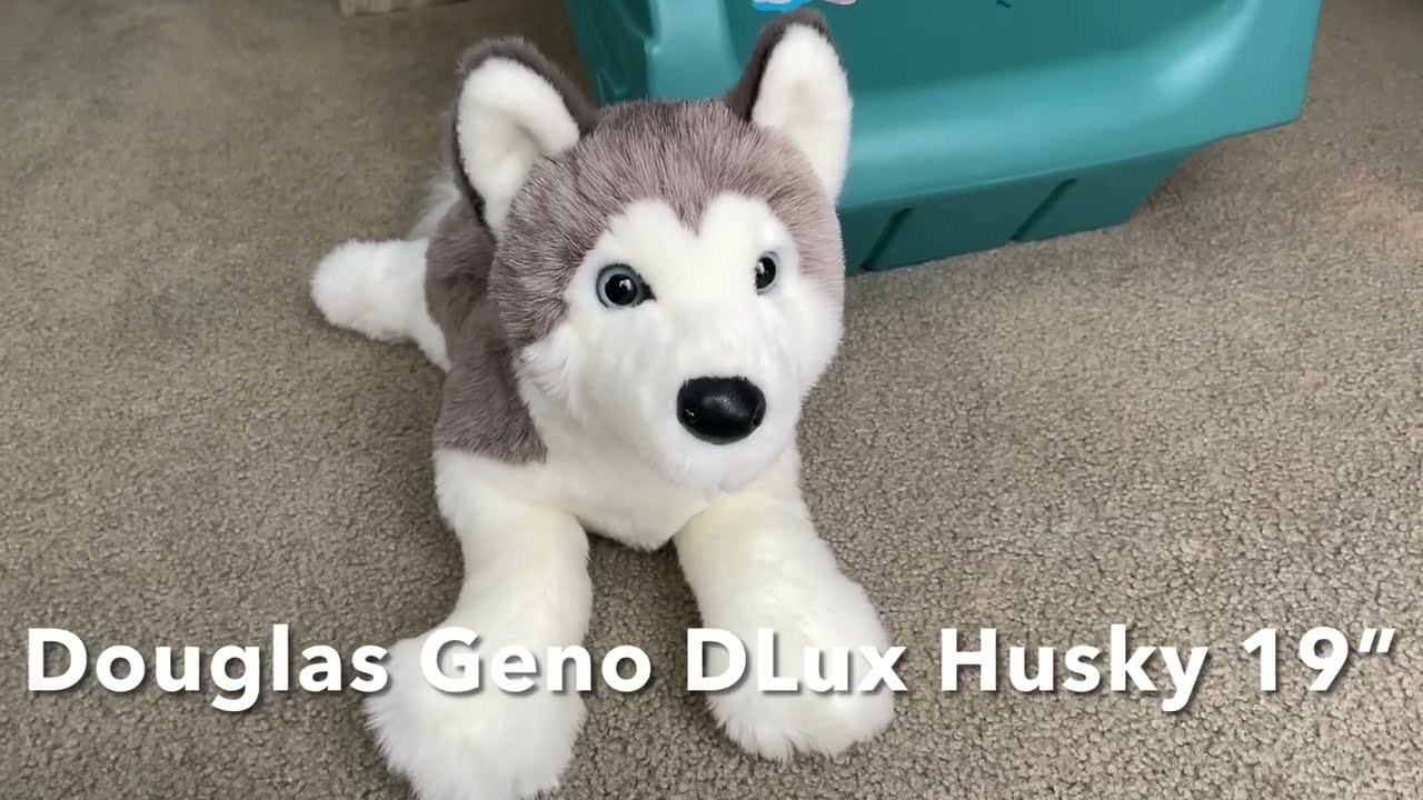 Douglas Cuddle Toy Geno DLux Husky
