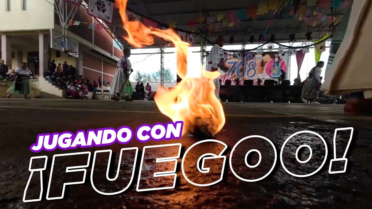 Eventos calientes (con fuego) en pueblo de Michoacán