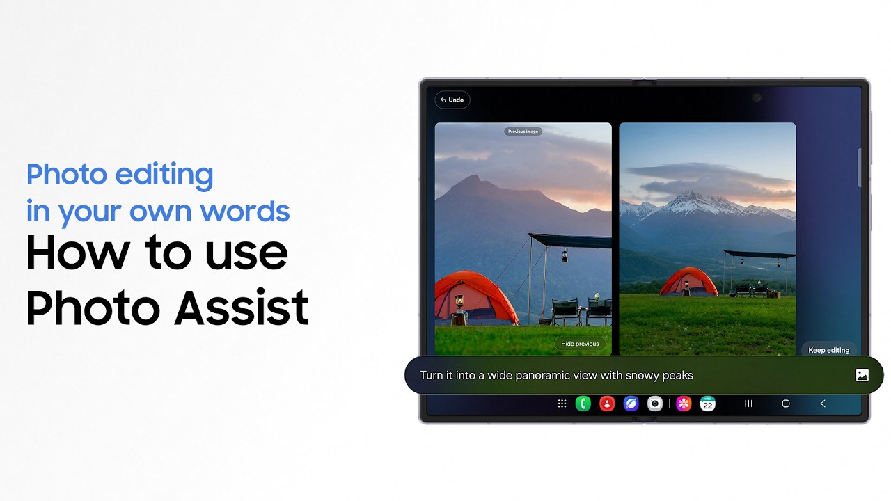 Как пользоваться Photo Assist | Galaxy AI | Galaxy Z Fold8 Ultra, Fold8 и Flip8 | Samsung