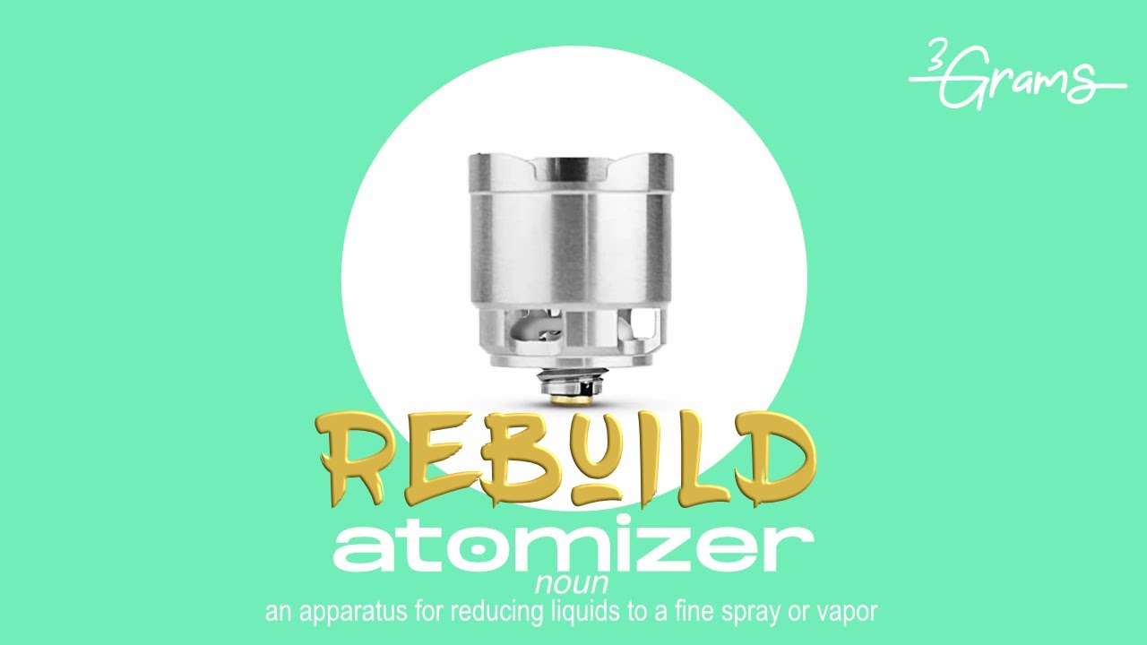 Puffco Peak Atomizer Coil Rebuild Tutorial | 3Grams