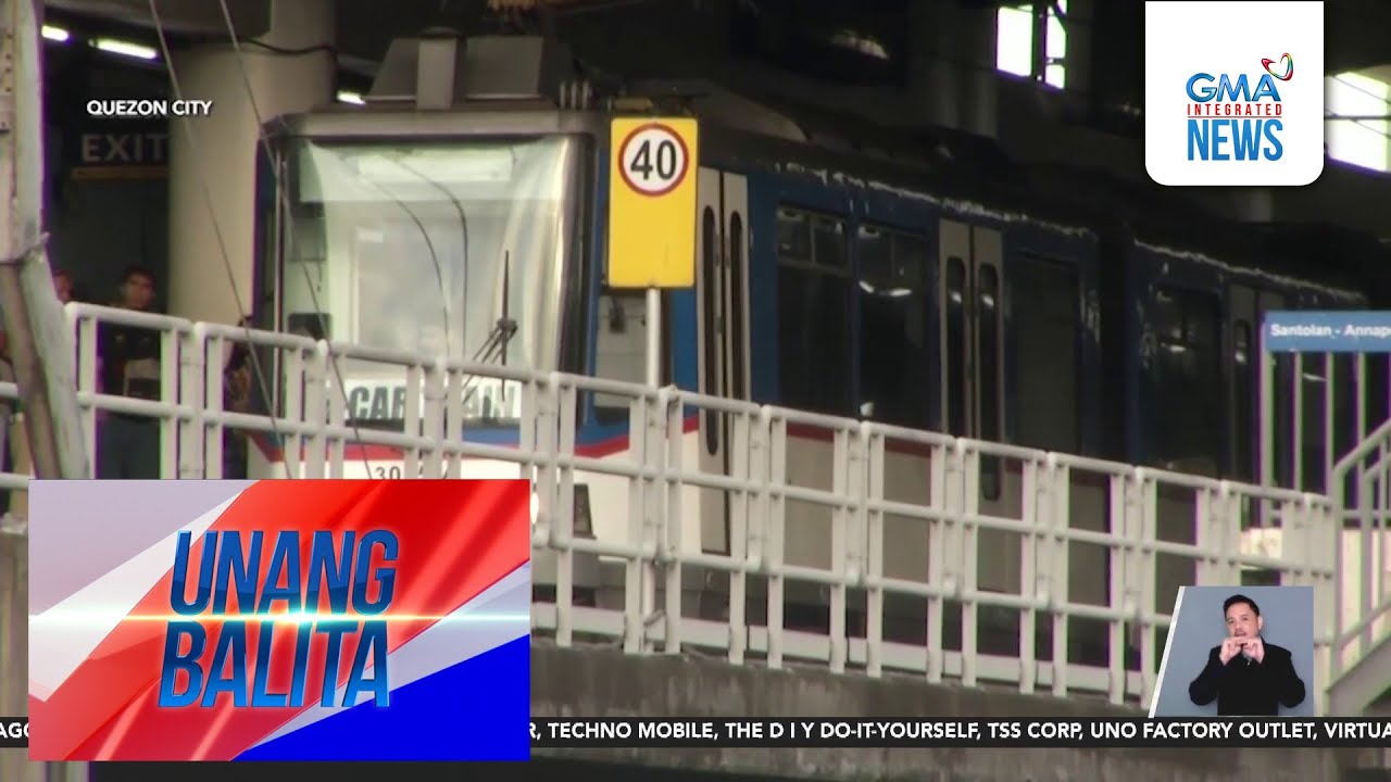 Operasyon ng MRT-3 mula Shaw Blvd. hanggang Taft Ave., limitado dahil sa tren na... | Unang Balita