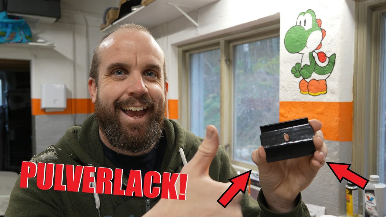 Äntligen pulverlack i garaget! [#80]