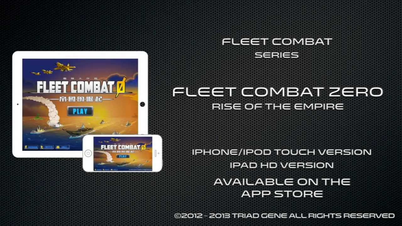 Fleet Combat Zero : Rise of the Empire v1.0.1 iphone/ipad Official Launch Trailer