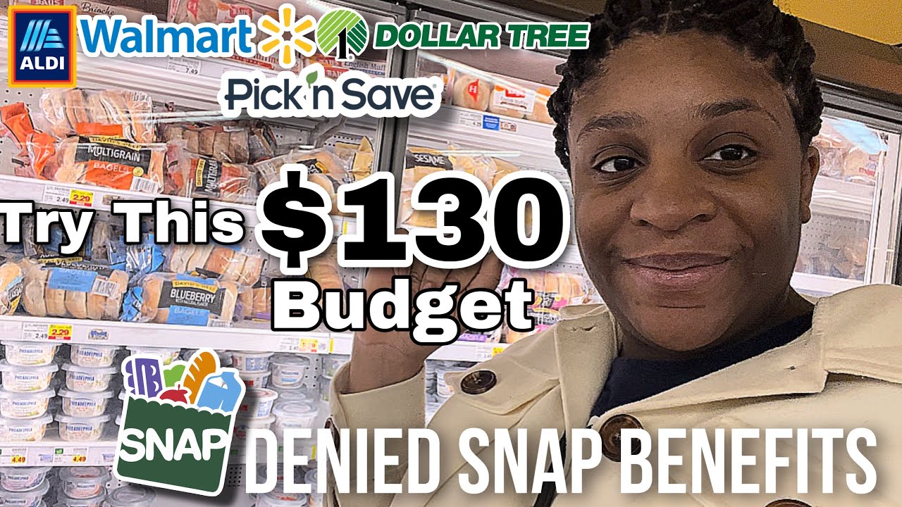 😩 DENIED SNAP BENEFITS | HOW TO WEEKLY BUDGET Food For A Family Of 6 2023