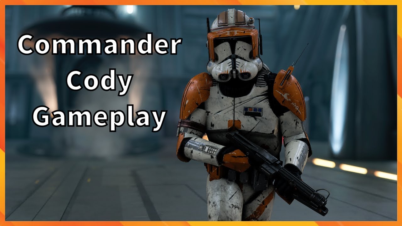 Commander Cody Gameplay Star Wars Battlefront 2