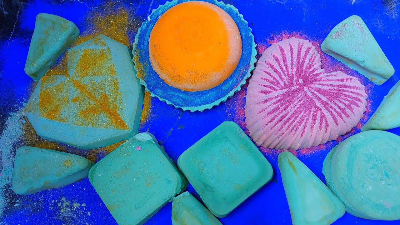 Satisfying powder video 🩷💚☀️#stressrelief #asmr ##gymchalkasmr 