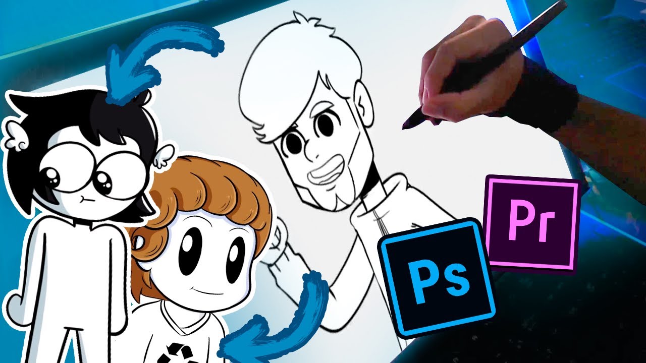 Como criar VÍDEOS ANIMADOS para o YOUTUBE! | Estilo Saiko e DrawnMask