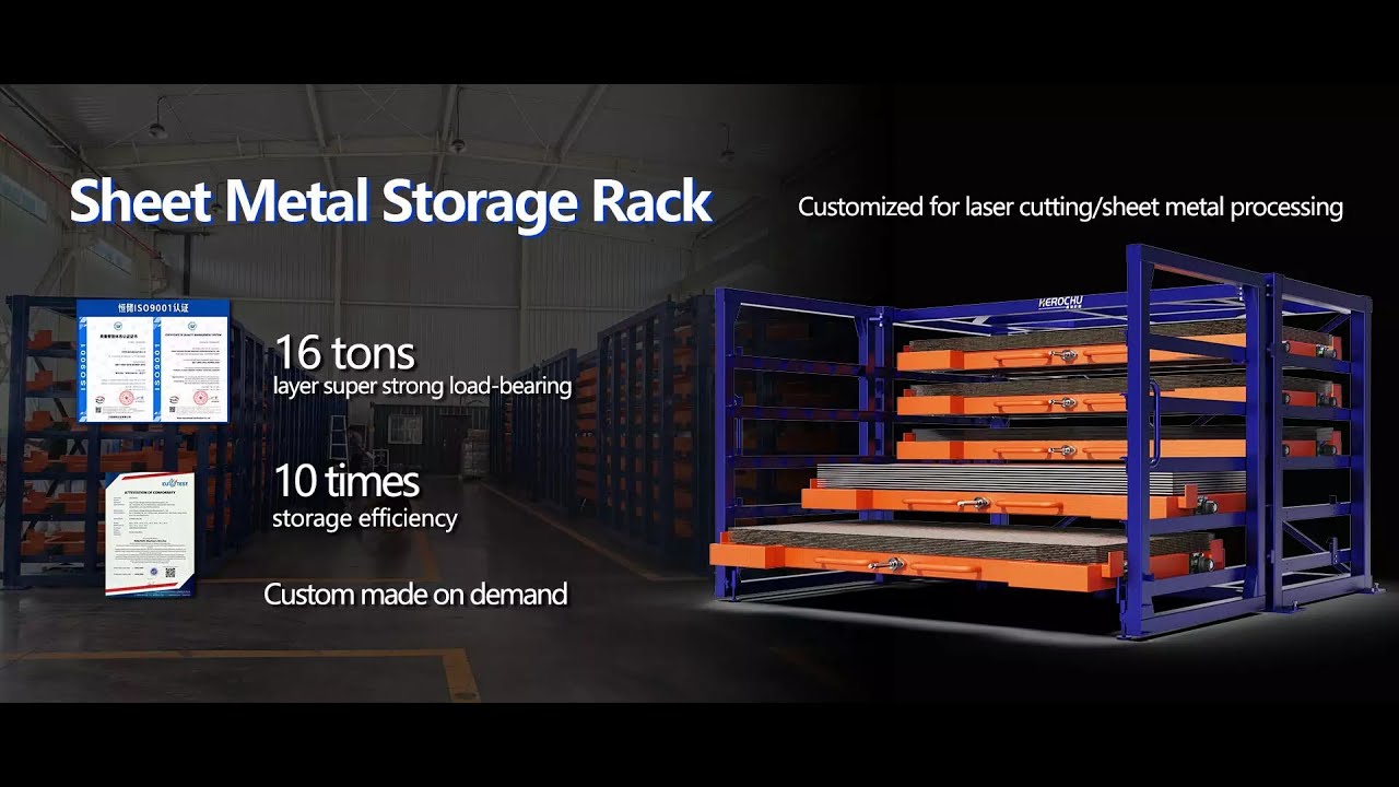 IMS Cantilever Sheet Rack with Pneumatic Loading Arm | Efficient Sheet Storage
