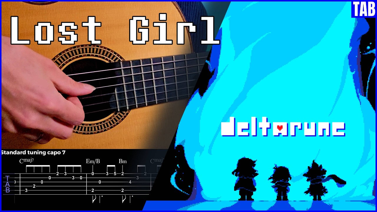 Lost Girl – Noelle’s Theme (Deltarune) • Fingerstyle Guitar TABs