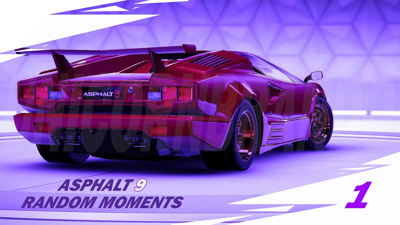 ASPHALT 9 UNITE RANDOM MOMENTS