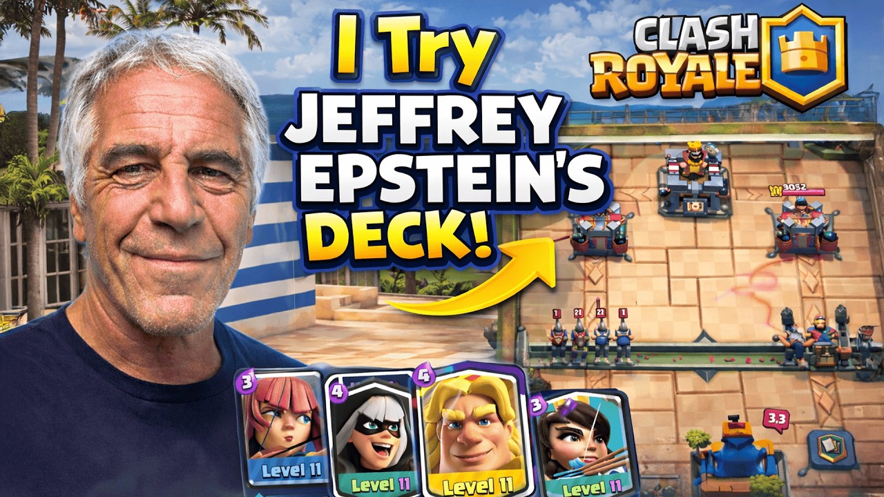 I Tried Jeffrey Epstein’s Clash Royale Deck…