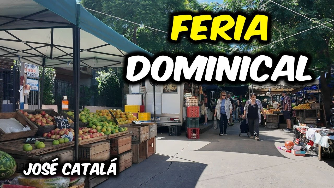 🇺🇾 Domingo de feria en  la calle JOSÉ CATALÁ | Montevideo