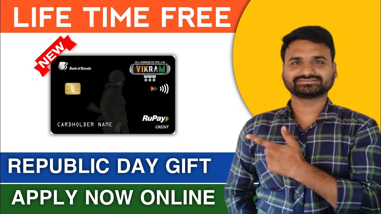 New BOB Vikram Credit Card Launched 🇮🇳