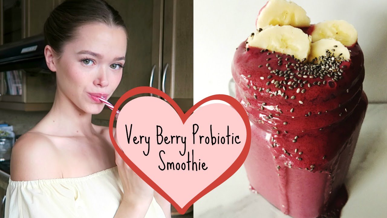 Very Berry Probiotic Smoothie