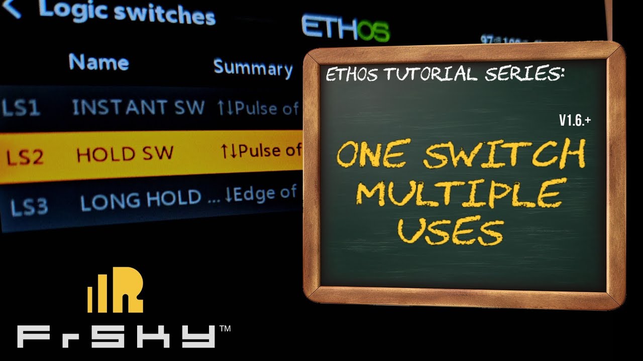 One Switch Multiple Uses - FrSky EthOS Instructional Series