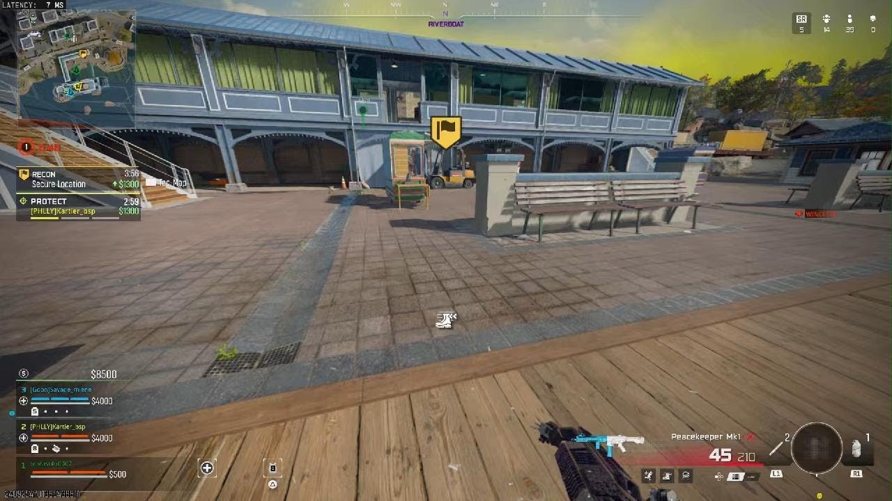 Call of Duty second game of rank ever  win