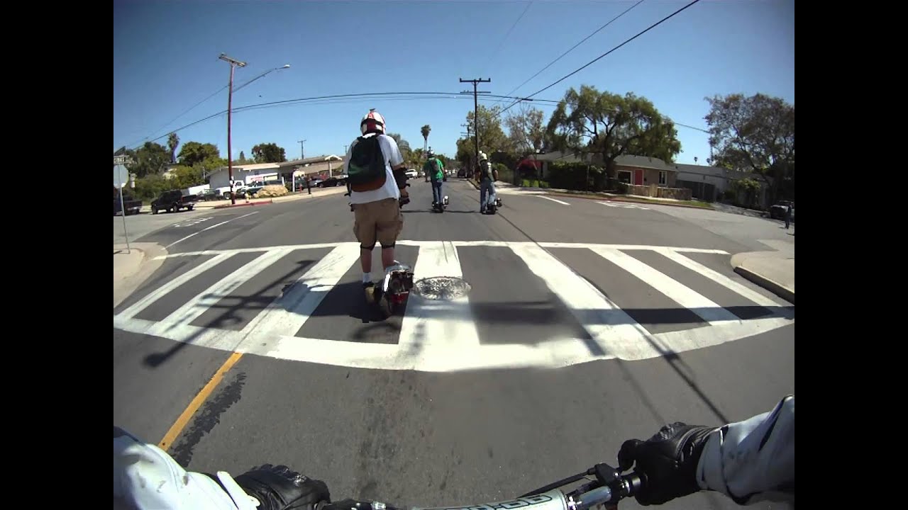 Go-Ped SB City DIPPIN HARD!