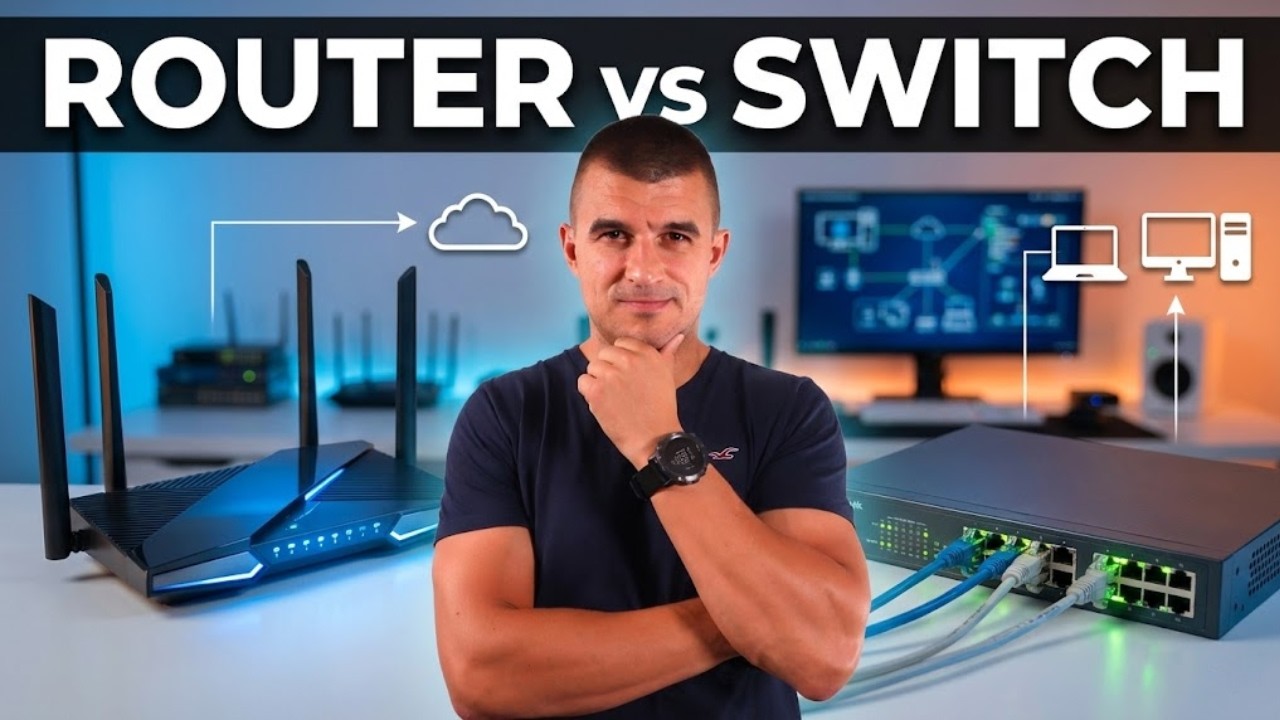 Router czy Switch? Nie Popełnij Tego BŁĘDU!