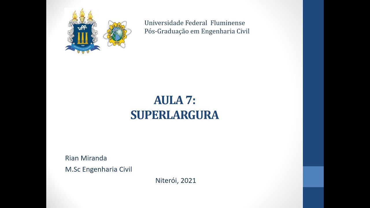 Aula 7: Atribuindo a Superlagura do Projeto