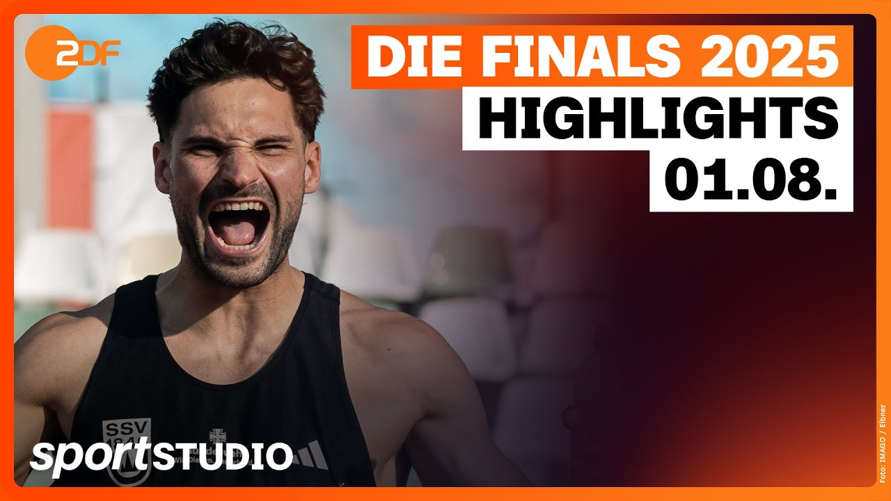Die Finals 2025 Highlights Freitag 01.08. | sportstudio