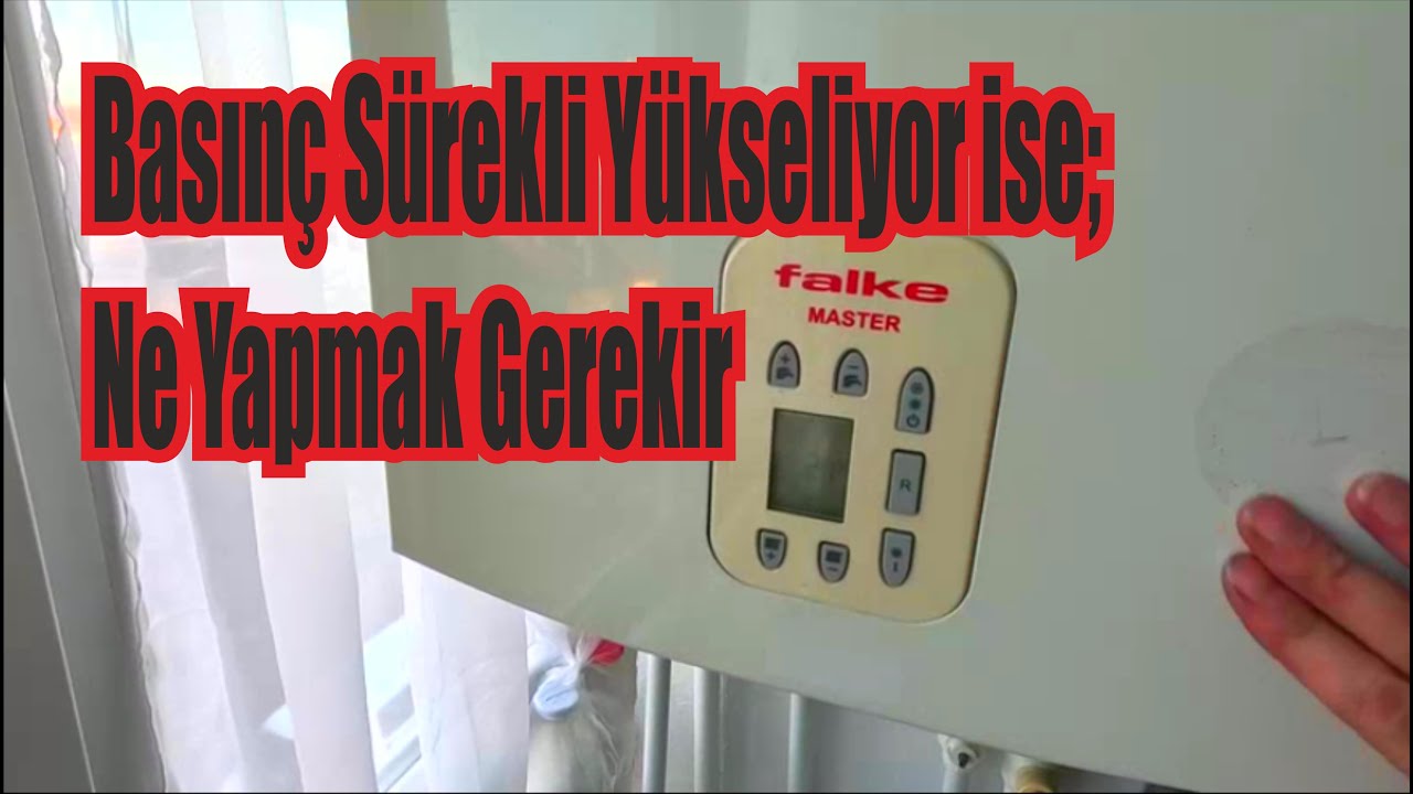 Falke Master Basınç Sürekli  Yükseliyor.