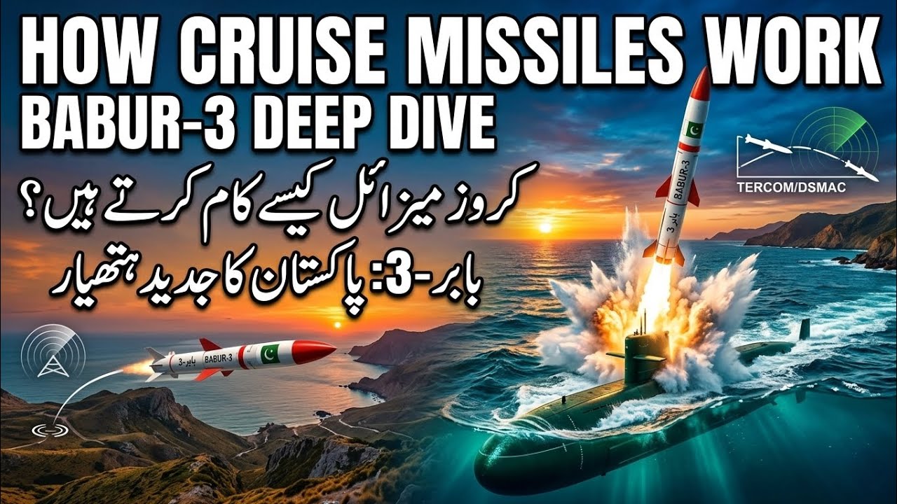 Babur-3: Inside Pakistan&rsquo;s 🇵🇰 Underwater Nuclear Deterrent