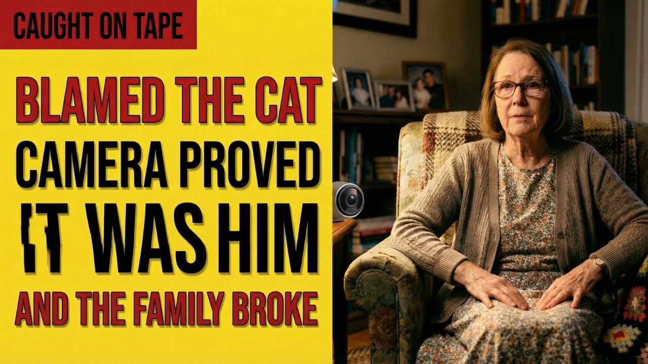 The Cat Was Blamed… Until the Bedroom Camera Exposed Him